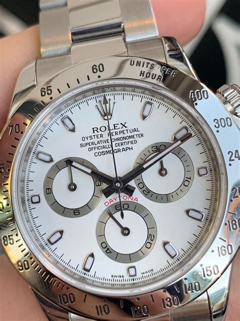 rolex daytona stainless steel diamond bezel